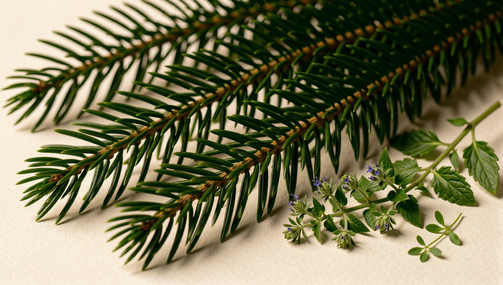 Austrian forest atmosphere